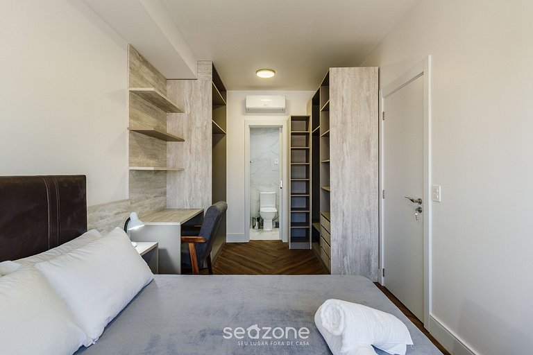 Apto de 1 dormitorio con barbacoa PoA-RS AIR1607