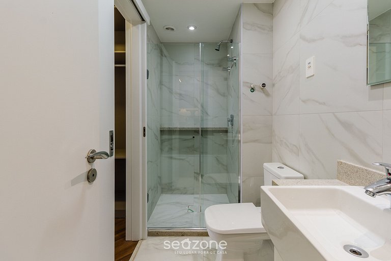 Apto 1 quarto com churrasqueira PoA-RS AIR1607