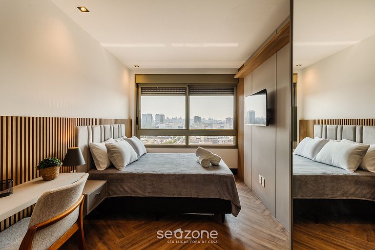 Apto de 1 dormitorio con barbacoa PoA-RS AIR1607