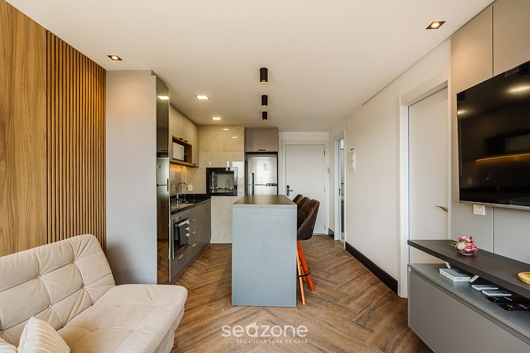 Apto de 1 dormitorio con barbacoa PoA-RS AIR1607