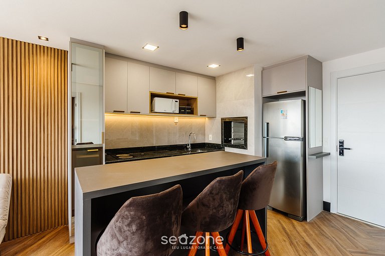 Apto de 1 dormitorio con barbacoa PoA-RS AIR1607