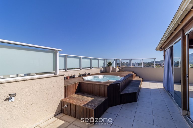 Apto c churrasq/ 500m da Praia do Campeche VIC0401