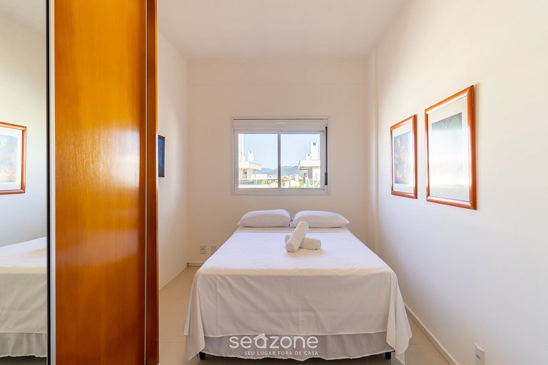 Apto c churrasq/ 500m da Praia do Campeche VIC0401