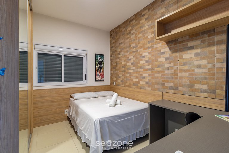 Apto con asador/ 500m de playa de Campeche VIC0401