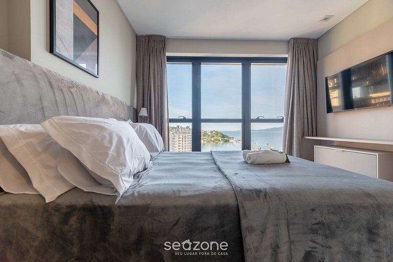 Apto vista mar, gym, a 280m playa - MHF1704