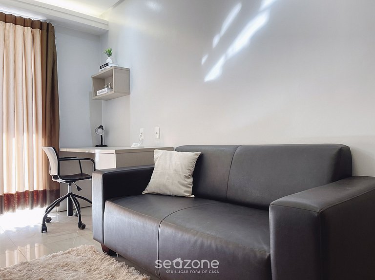 Flat no setor Bueno 500m do PQ. Vaca Brava ONX1411