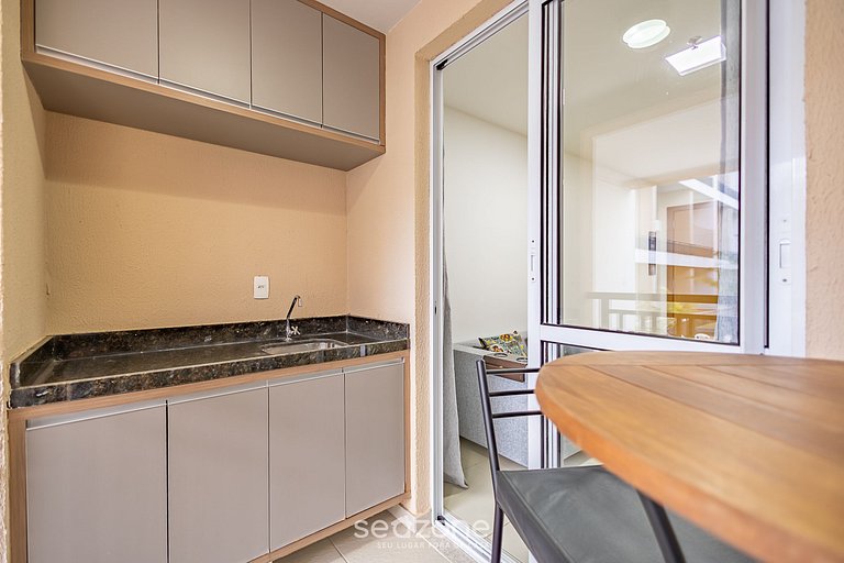 Apto Bien Ubicado y con Parrilla TCR0113