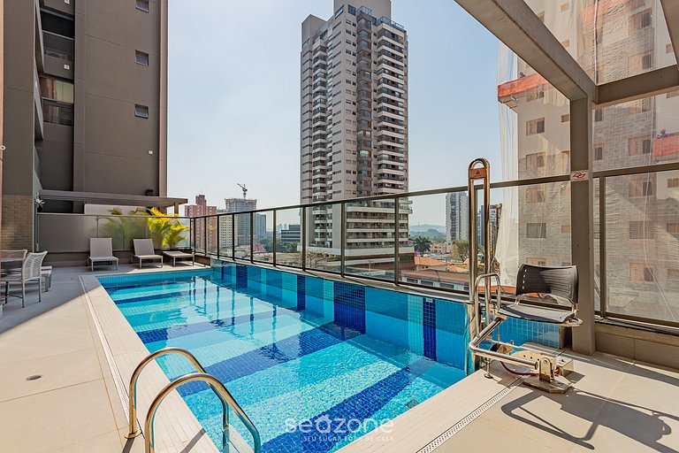 HMO - Estudios completos en edificio c/ piscina