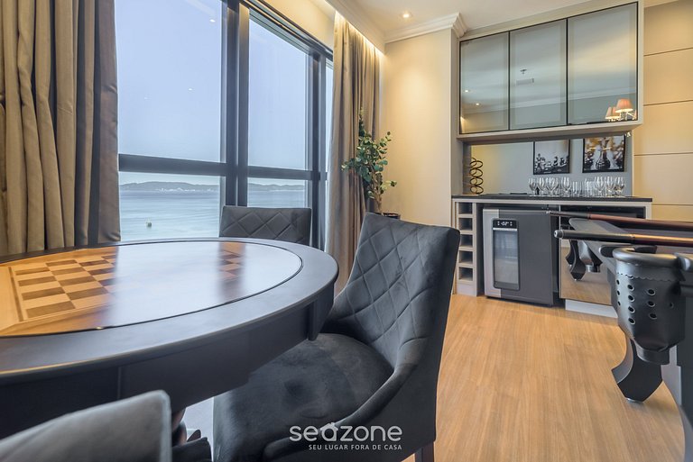 Studio vista mar cond. c/ acad 280m praia MHFA0705