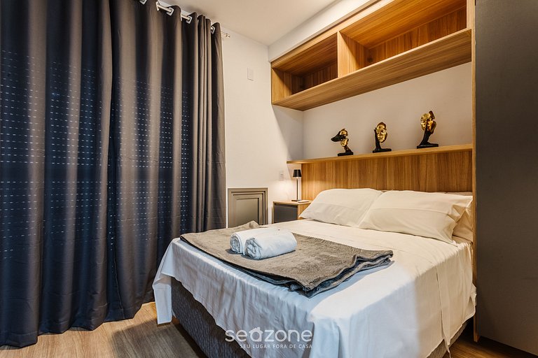 Studio edificio c/piscina cerca de USP - HMO0409