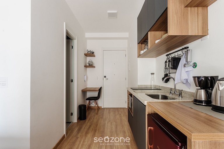 Studio edificio c/piscina cerca de USP - HMO0409