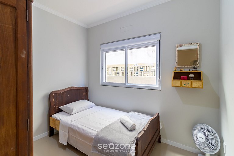 Apt c/ churrasq. prox. Praia dos Ingleses RPV102