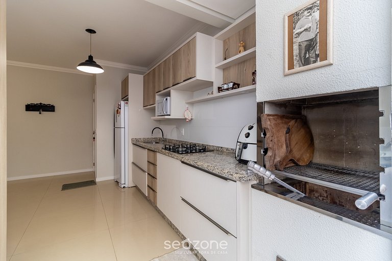 Apt c/ churrasq. prox. Praia dos Ingleses RPV102