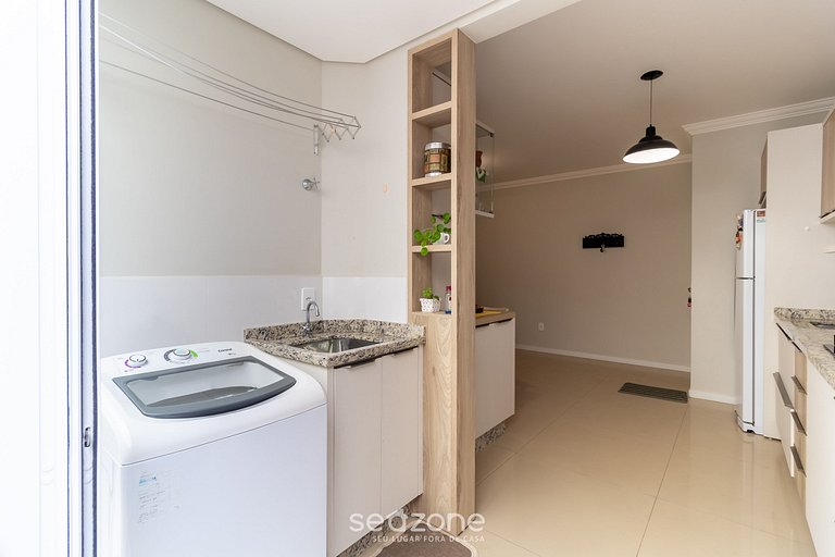 Apt c/ churrasq. prox. Praia dos Ingleses RPV102