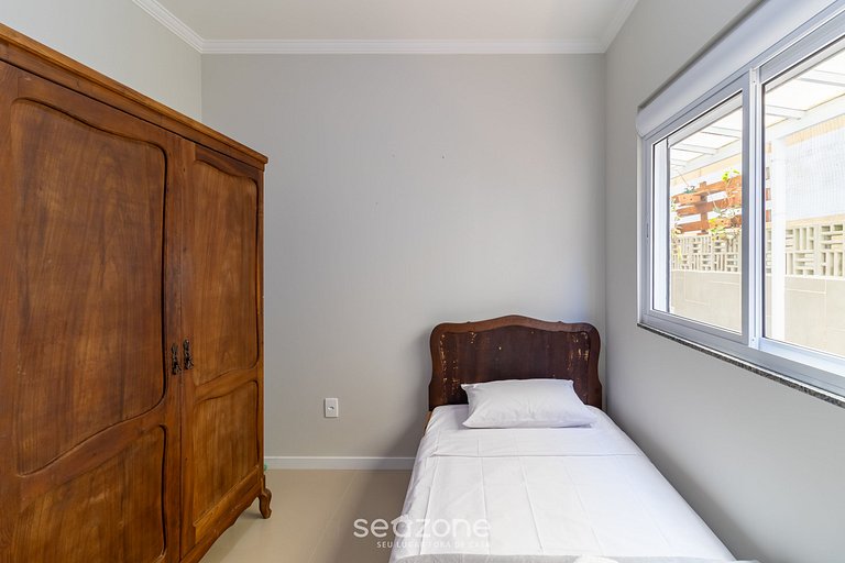 Apt c/ churrasq. prox. Praia dos Ingleses RPV102