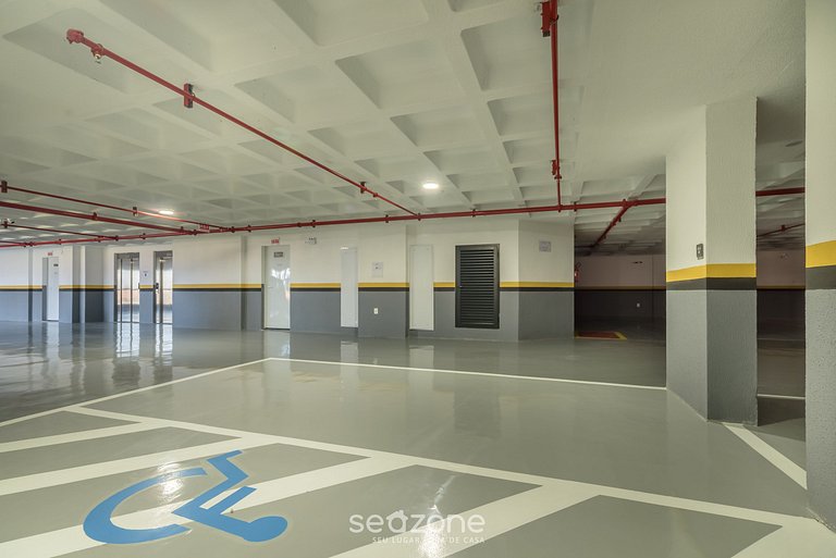 Apartamento com vista para o mar a 280 metros da praia MHF20
