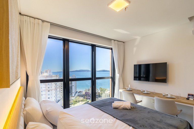 Stúdio c/ piscina Vista Mar 280m da praia MHFA1307