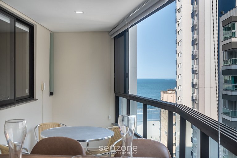 Apt con vista al mar, 2 min dela playa, BC ESA0902