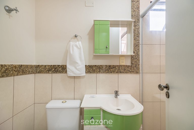 Apto vista mar loc privileg. 2min praia BC ESA0902