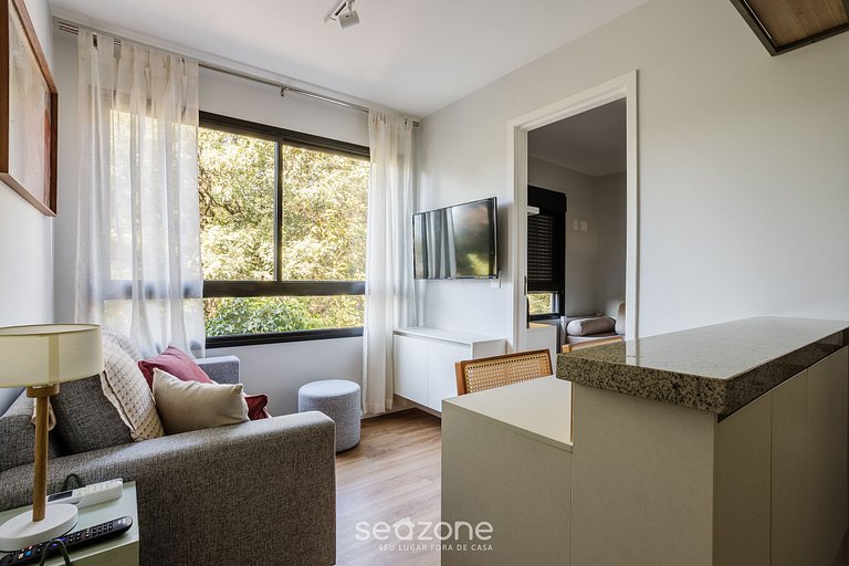 Apto moderno con piscina cerca del Shopping BIA035