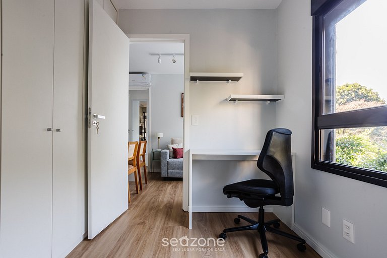 Apto moderno con piscina cerca del Shopping BIA035