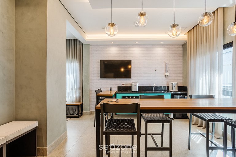 Apto moderno con piscina cerca del Shopping BIA035