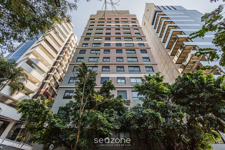 Apto moderno c/ piscina próximo ao Shopping BIA035