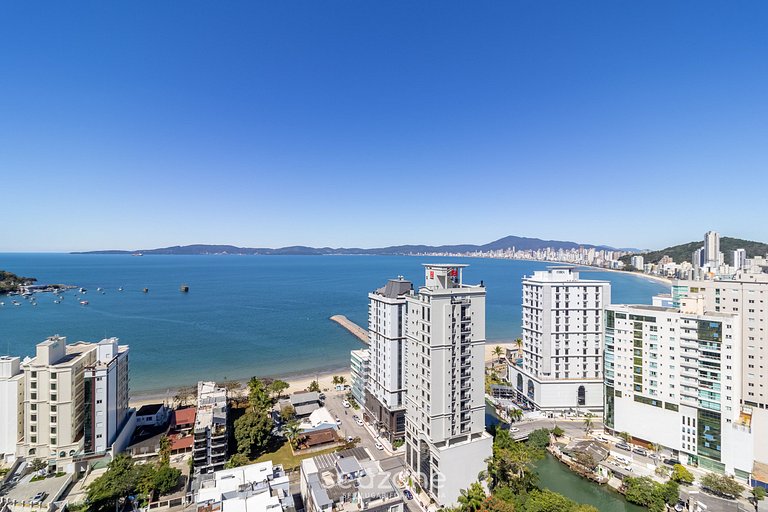 Apto vista mar cond. c/ piscina 280m playa MHF2109