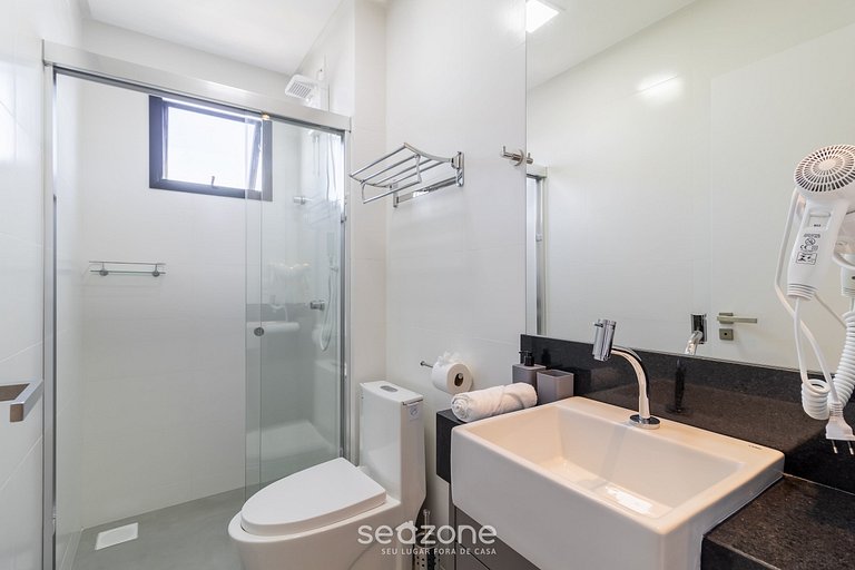 Apto vista mar cond. c/ piscina 280m playa MHF2109