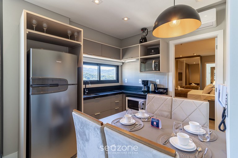 Apto vista mar cond. c/ piscina 280m playa MHF2109