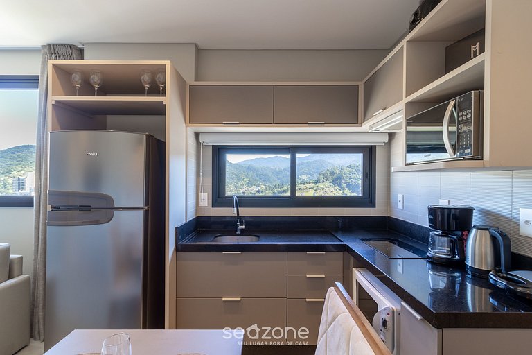 Apto vista mar cond. c/ piscina 280m playa MHF2109