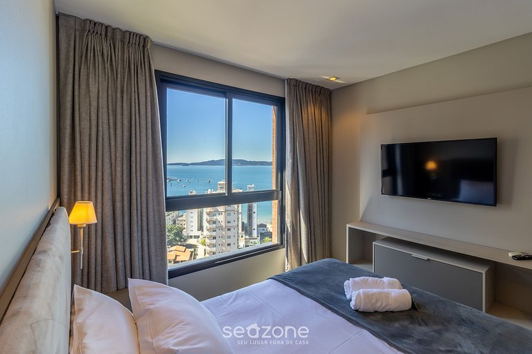 Apto Vista Mar cond. c/ piscina 280m Praia MHF1602