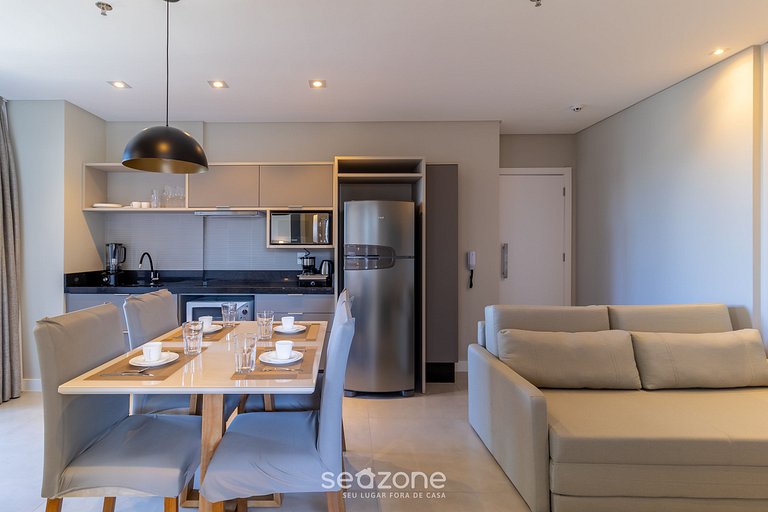 Apto Vista Mar cond. c/ piscina 280m Playa MHF1602