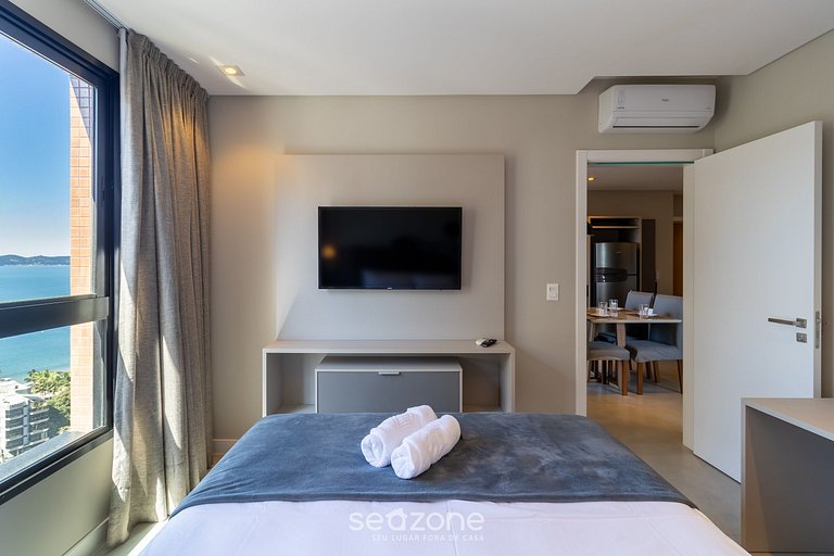 Apto Vista Mar cond. c/ piscina 280m Praia MHF1602