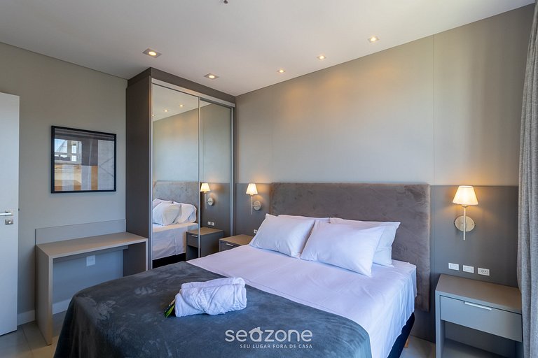 Apto Vista Mar cond. c/ piscina 280m Playa MHF1602