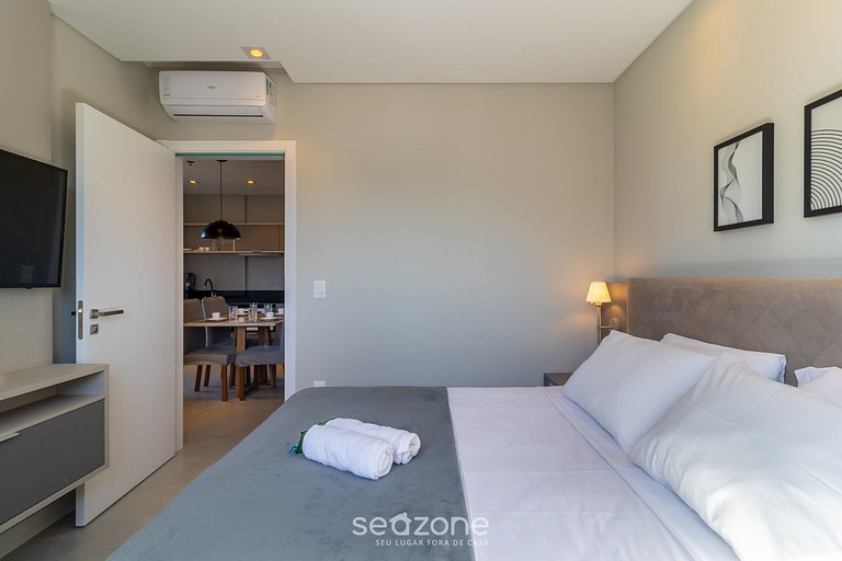 Apto Vista Mar cond. c/ piscina 280m Playa MHF1602