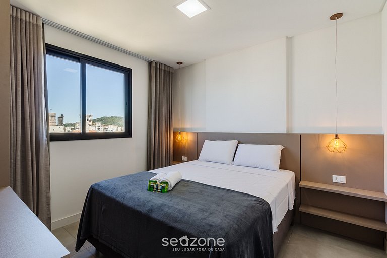 Apto cond c/ piscina e acad. 280m da Praia MHF1609