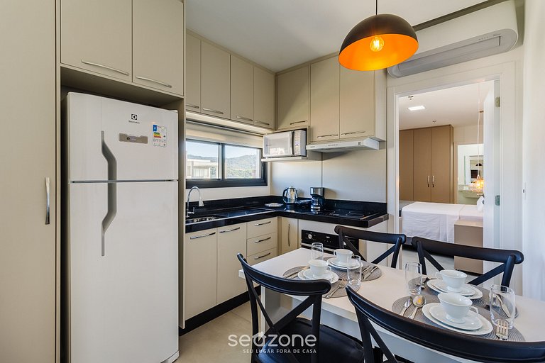 Apto cond c/ piscina e acad. 280m da Praia MHF1609