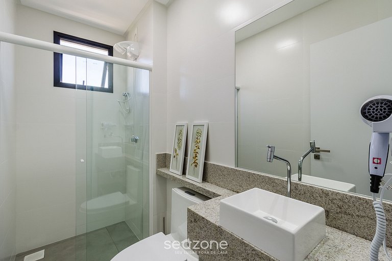 Apto cond c/ piscina e acad. 280m da Praia MHF1609