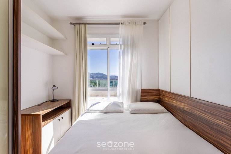 Apto c/ Vista Mar Encantadora no Itacorubi CMR204