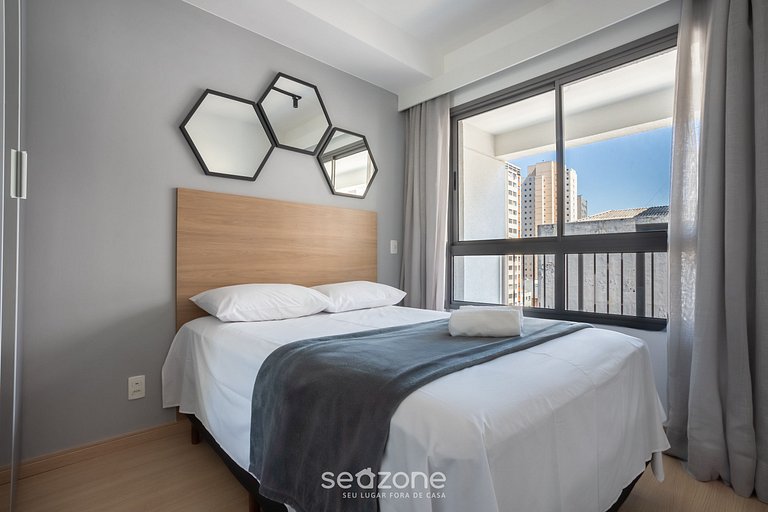 Apartament moderno 250m del metro Paulista NXO0603