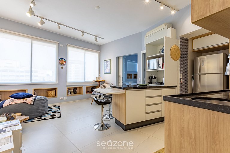 Apt espaçoso no coração de SP - BRJ143