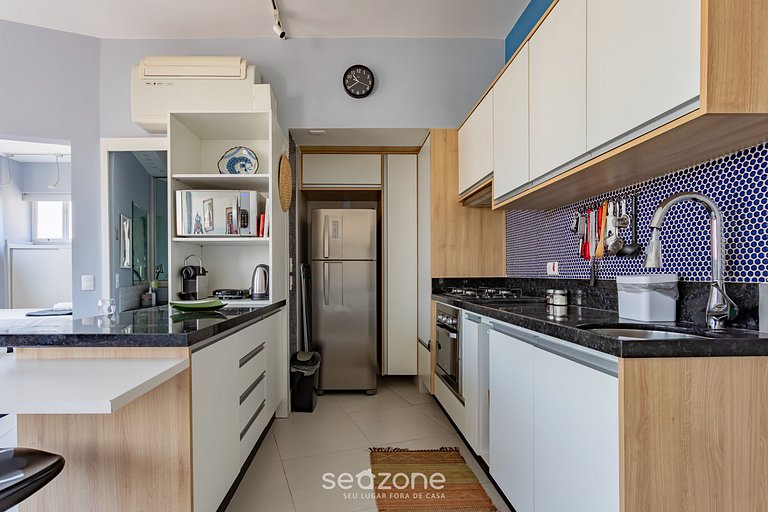 Apart espacioso en el corazón de SP - BRJ143