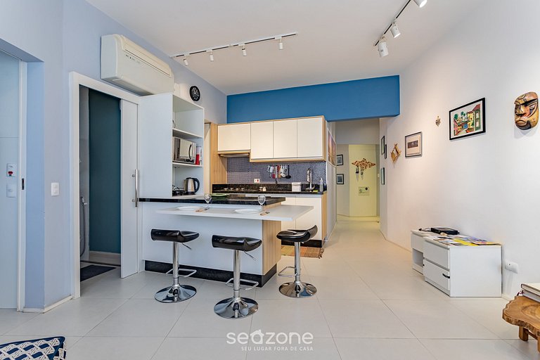 Apt espaçoso no coração de SP - BRJ143