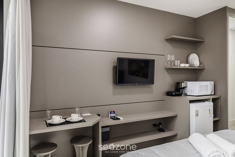 Estudio vista mar a 280m playa en Itapema MHFB0503