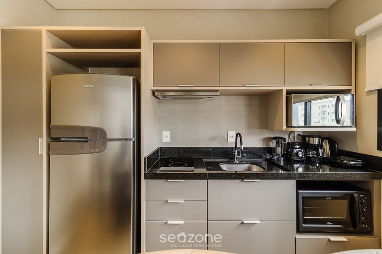 Apto c/ piscina vista mar 280m da Praia MHF0801