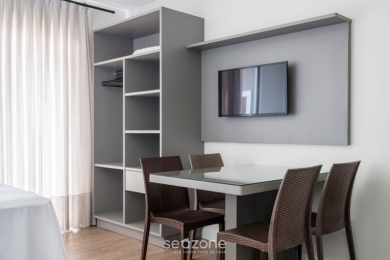 Estudio para casal aprox 4 min da praia VFR504