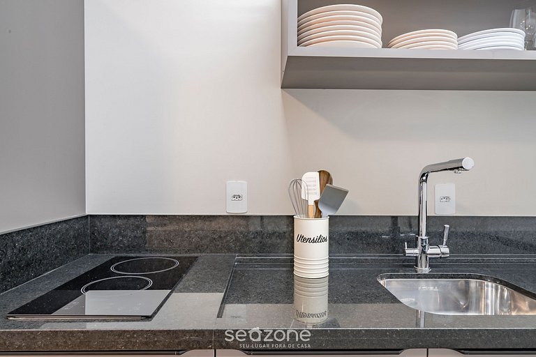 Estudio para pareja a 4 min de la playa VFR504