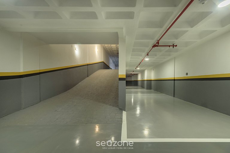 Apartamento com vista para o mar, condomínio com academia, M