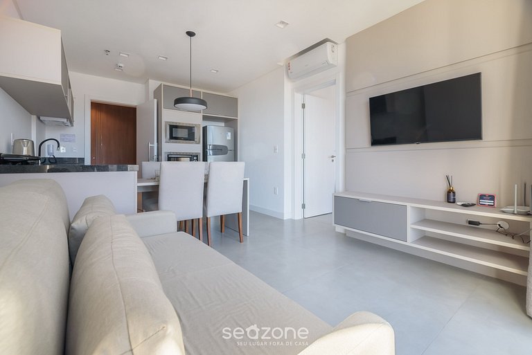 Apto vista mar cond. c/ piscina 280m praia MHF1303